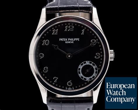 patek philippe black face roman numeral automatic|patek philippe calatrava wrist watch.